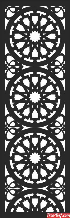 download Wall   pattern  DOOR Decorative  pattern free ready for cut