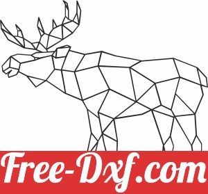 Geometric Polygon antelope