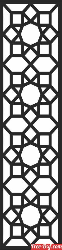 download pattern DOOR Decorative   Screen DECORATIVE  Wall free ready for cut