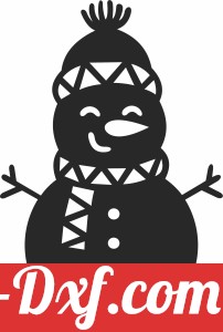 Snowman clipart