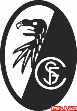 download SC Freiburg logo football Logo football free ready for cut