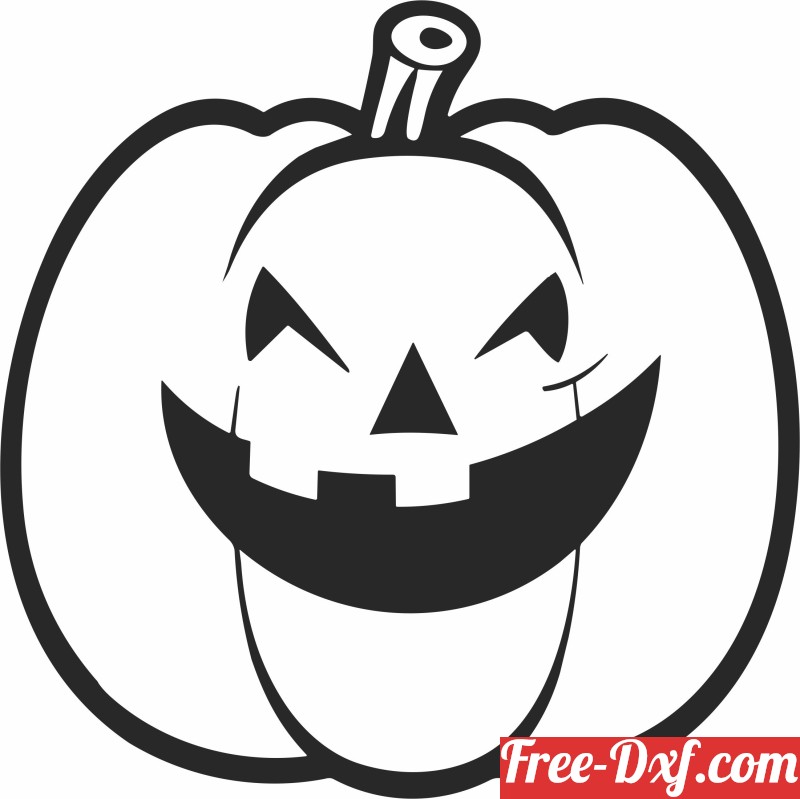 Download Pumpkin halloween cliparts 4F6IW High quality free Dxf f