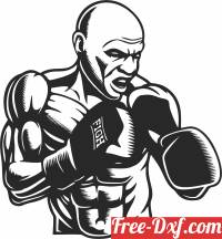 download boxing boxer cliparts free ready for cut