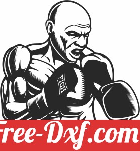 boxing boxer cliparts