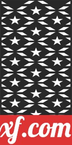 pattern decorative Door screen