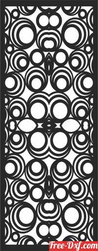 download Screen   PATTERN  DECORATIVE SCREEN  door free ready for cut