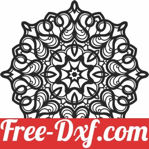 Round mandala Decorative pattern
