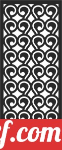 Wall Screen decorative Door Pattern