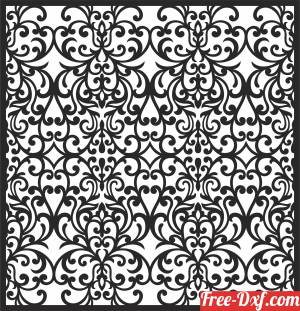 download pattern  Decorative   Pattern   Wall  Decorative Screen free ready for cut