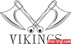 download vikings warrior axe clipart free ready for cut