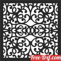 download Pattern decorative  SCREEN  wall Screen free ready for cut