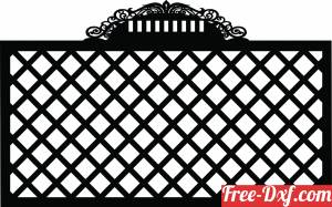 download wall screen pattern gate decorative free ready for cut