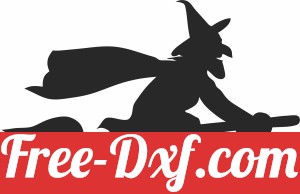 Silhouette Witchcraft halloween clipart