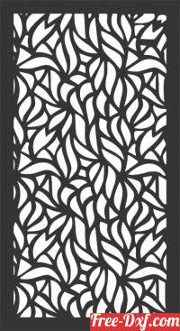 download decorative panel wall separator door pattern free ready for cut