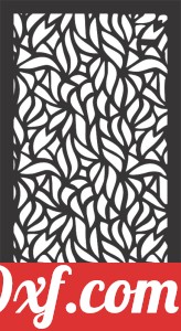 decorative panel wall separator door pattern