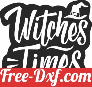 witches times halloween clipart