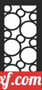 Pattern door  decorative