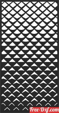 download DECORATIVE screen   SCREEN   pattern  door free ready for cut