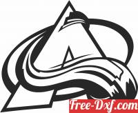 download Colorado Avalanche ice hockey NHL team logo free ready for cut