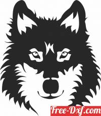 download Husky dog clipart free ready for cut