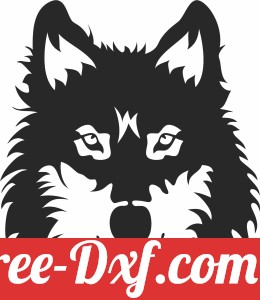 Husky dog clipart
