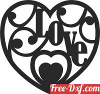 download Heart love valentines day gift free ready for cut