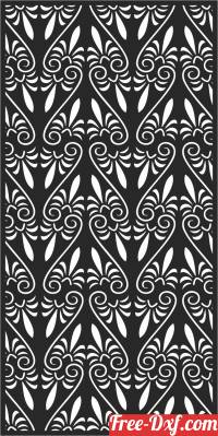 download Screen  WALL DOOR PATTERN free ready for cut