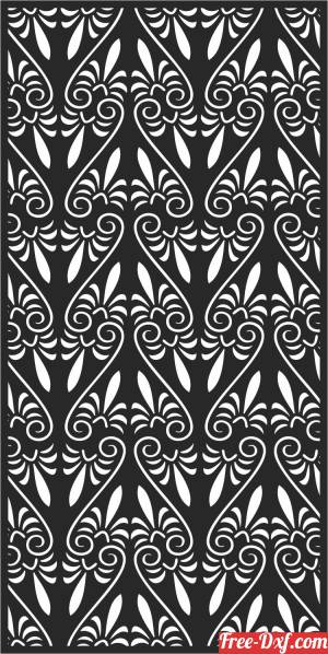 download Screen  WALL DOOR PATTERN free ready for cut