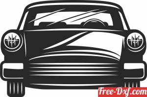 download Retro car cliparts free ready for cut