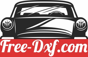 Retro car cliparts
