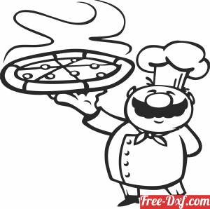 download pizza cook chef cliparts free ready for cut