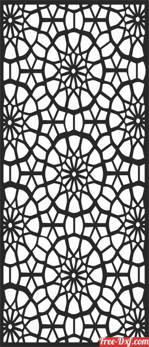 download Door  Decorative  wall  Decorative screen free ready for cut