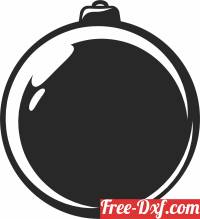 download christmas tree decor ornaments clipart free ready for cut