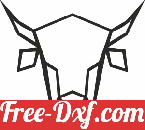 Geometric Polygon cow