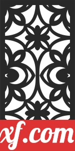 door pattern wall screen