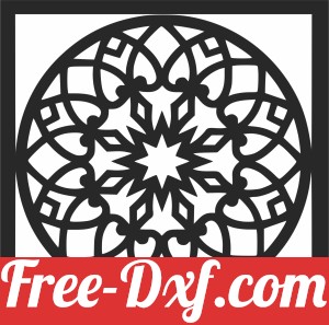 mandala wall art decor