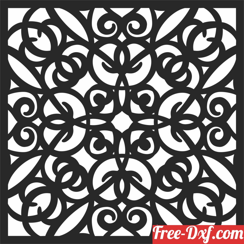 Download Pattern Wall decorative PATTERN SCREEN Pattern cdr 7