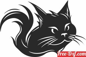 download Fish Cat Animal Silhouette free ready for cut