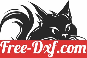 Fish Cat Animal Silhouette