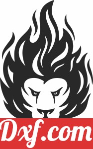angry lion face clipart