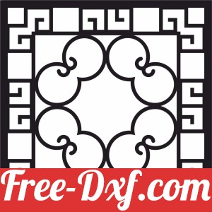 decorative panel screen pattern partition