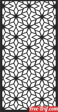 download Wall  Pattern Door free ready for cut