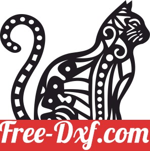 Cat decorative clipart