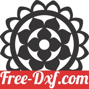 mandala floral wall decorative pattern