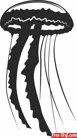 download Jellyfish clipart free ready for cut
