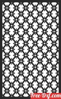download panel decorative pattern wall screen free ready for cut