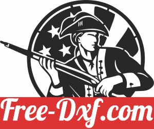 american soldier revolution cliparts