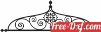 download decorative arched design art free ready for cut