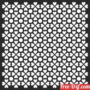 download decorative pattern wall free ready for cut