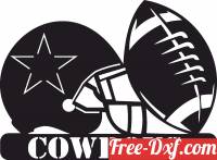 download Dallas Cowboys NFL helmet LOGO free ready for cut